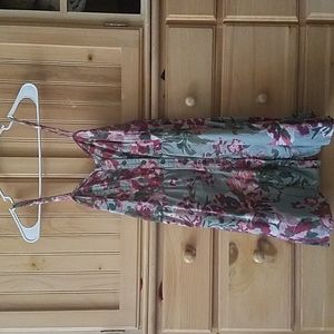 Mini dress spegatti straps with buttons